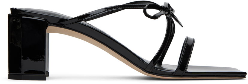 Superge in čevlji BY FAR June Heeled Sandals Črna | 23SSJUNSBLP