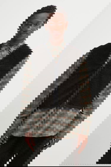 Telovnik OUR LEGACY Our Legacy Corduroy Vest Črna | M4251TP, 0