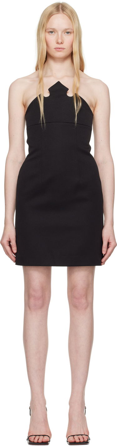 Obleke Coperni Coperni Crown Minidress Črna | DR184F3004, 0