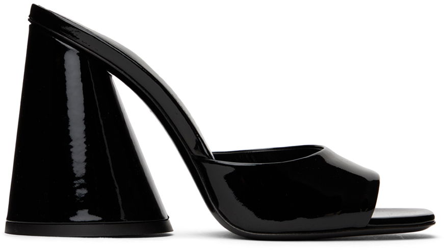 Modni dodatki The Attico Attico Luz Heeled Mules Črna | 236WS502 L002, 0