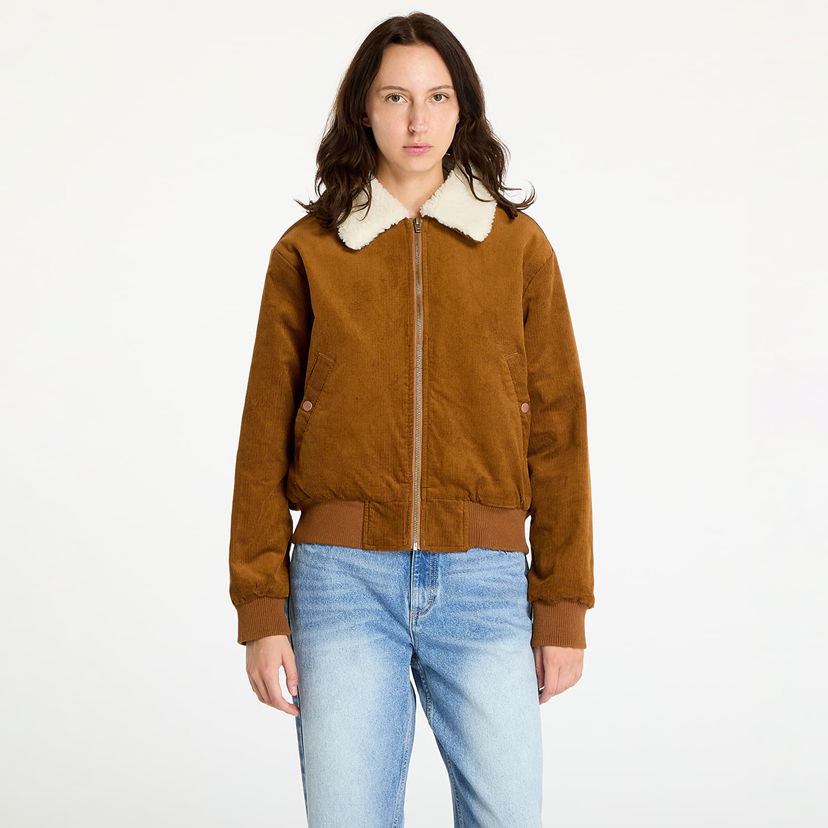 Jakna Wrangler Aviator Jacket Monks Robe Rjava | 112356507