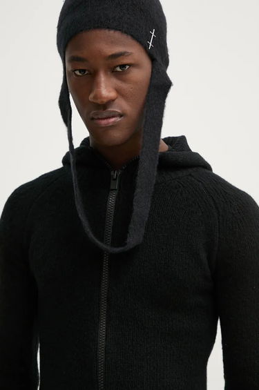 Beanie HELIOT EMIL Obelis Longline Beanie Črna | AW24_16_111_BLK01, 3