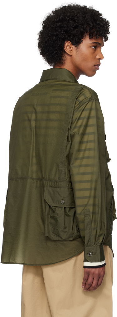 Srajce Engineered Garments Engineered Garments Explorer Overshirt Zelena | 25S1D037, 2