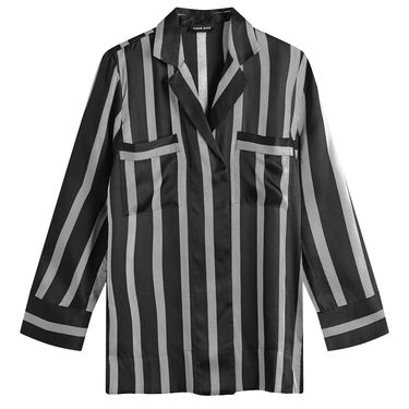 Srajce Anine Bing Lynette Print Shirt, Size Medium Črna | A-07-10345-PRT31, 0