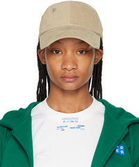 Distressed Cotton Twill Cap