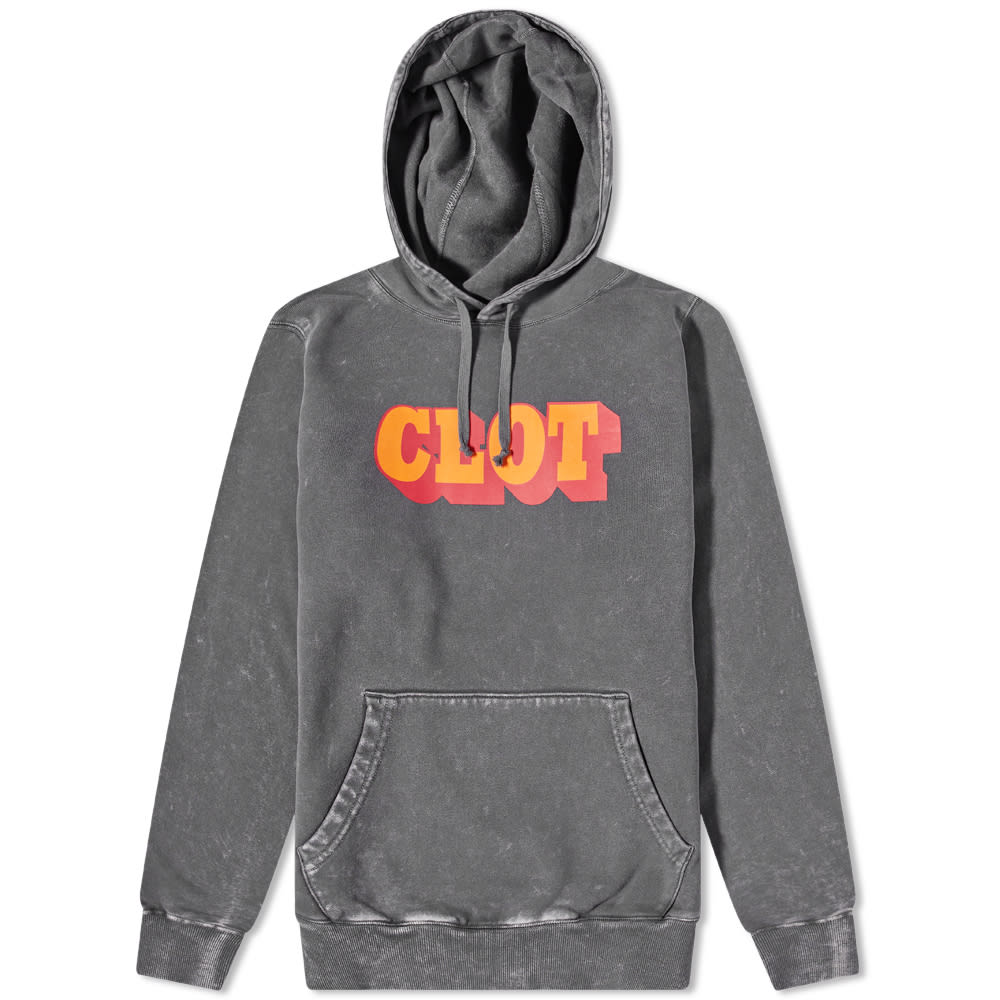 Pulover CLOT Logo Popover Hoody Črna | CLHD22S30006-BLK, 0