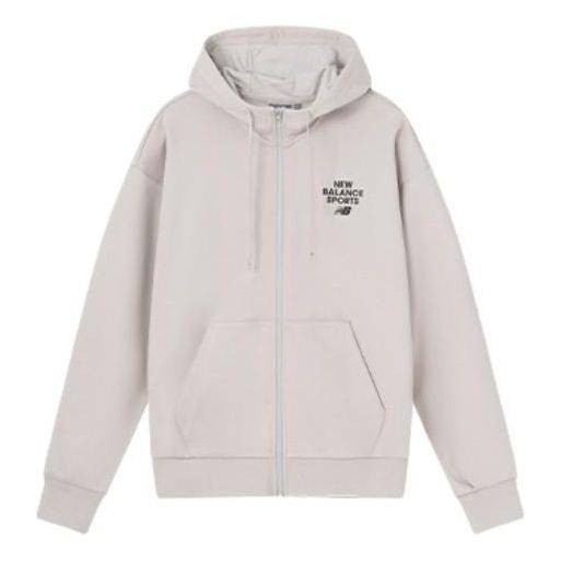 Pulover New Balance Sportswear Hooded Jacket Siva | 6DD12033-LBE