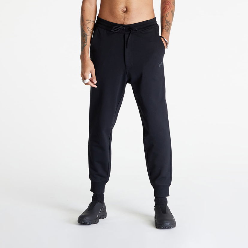 Trenirka Y-3 French Terry Cuffed Joggers Pants Black Črna | IV5570