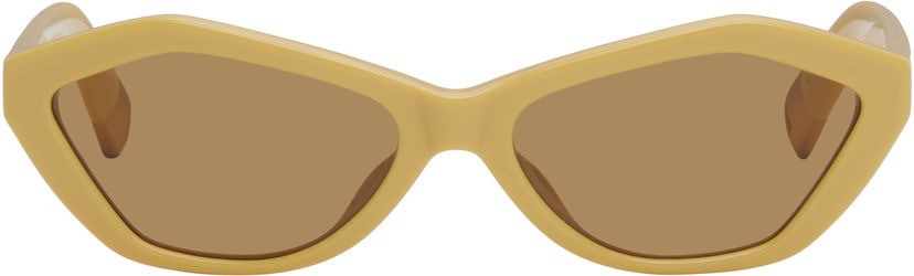 Sončna očala Jacquemus Jacquemus 'The Bambino' Sunglasses Bež | JAC42C7SUN