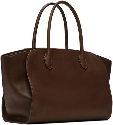 Tote bag The Row The Row Marlo 12 Leather Tote Rjava | W1802-L72, 1