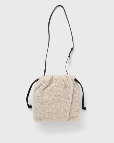 Torba za čez ramo Marni Sherpa Drawstring Shoulder Bag Bež | SBMQ0119Q1-00W11, 2