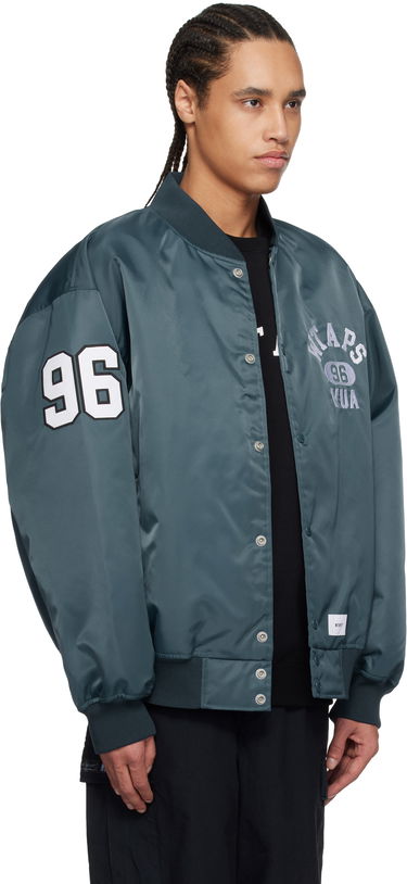 Bomber jakna WTAPS WTAPS Nylon Team Jacket Zelena | 251TQDT-JKM02, 1