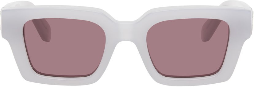 Sončna očala Off-White Virgil Square Sunglasses Bela | OERI008C99PLA0040928