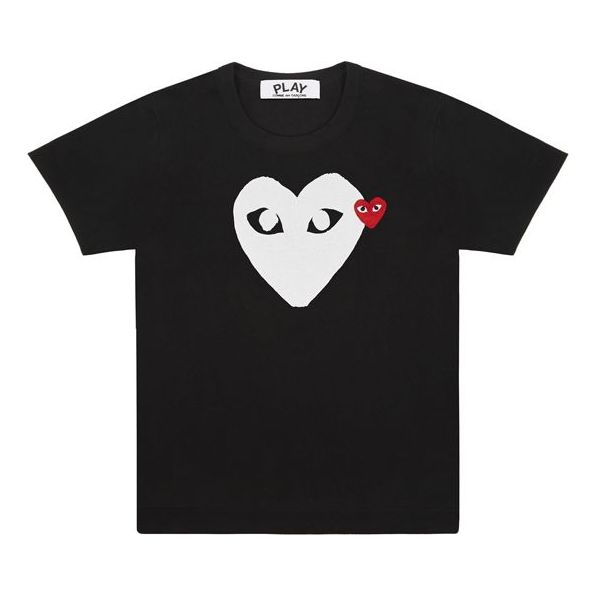 Majica Comme des Garçons Emblem Heart T-Shirt Črna | AZ-T115-051-1