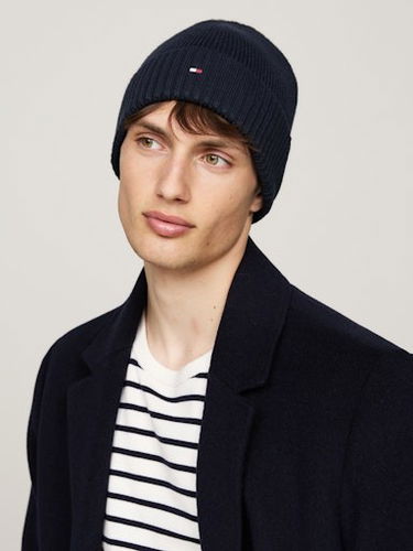 Beanie Tommy Hilfiger Beanie Modra | AM0AM12796DW6, 2