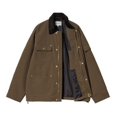 Jakna Carhartt WIP Corduroy Collar Chore Coat Zelena | I034424_19, 2