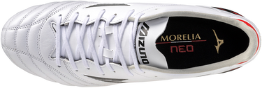 Superge in čevlji Mizuno Morelia Neo IV Pro FG Bela | p1ga2534-09, 4