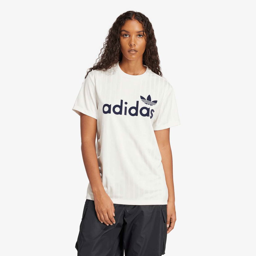Majica adidas Originals Trefoil Graphic T-Shirt Bela | JC7700