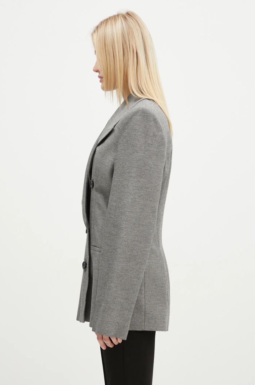 Plašči JW Anderson JW Anderson Hourglass Tailored Oversize Blazer Siva | JK0343.PG1640.929, 1