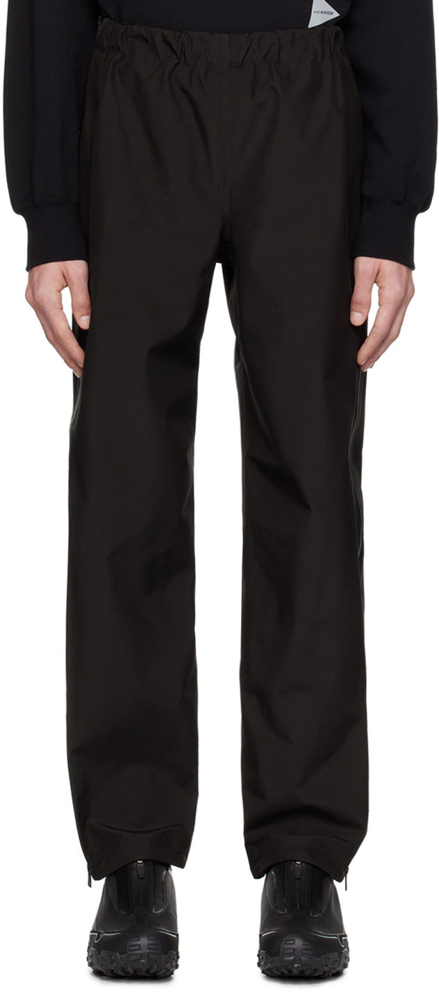 Hlače NORSE PROJECTS Norse Projects ARKTISK Rain Trousers Črna | N25-0380, 0