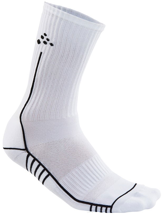 Nogavice Craft Progress Socks Mid Bela | 1907983-900000