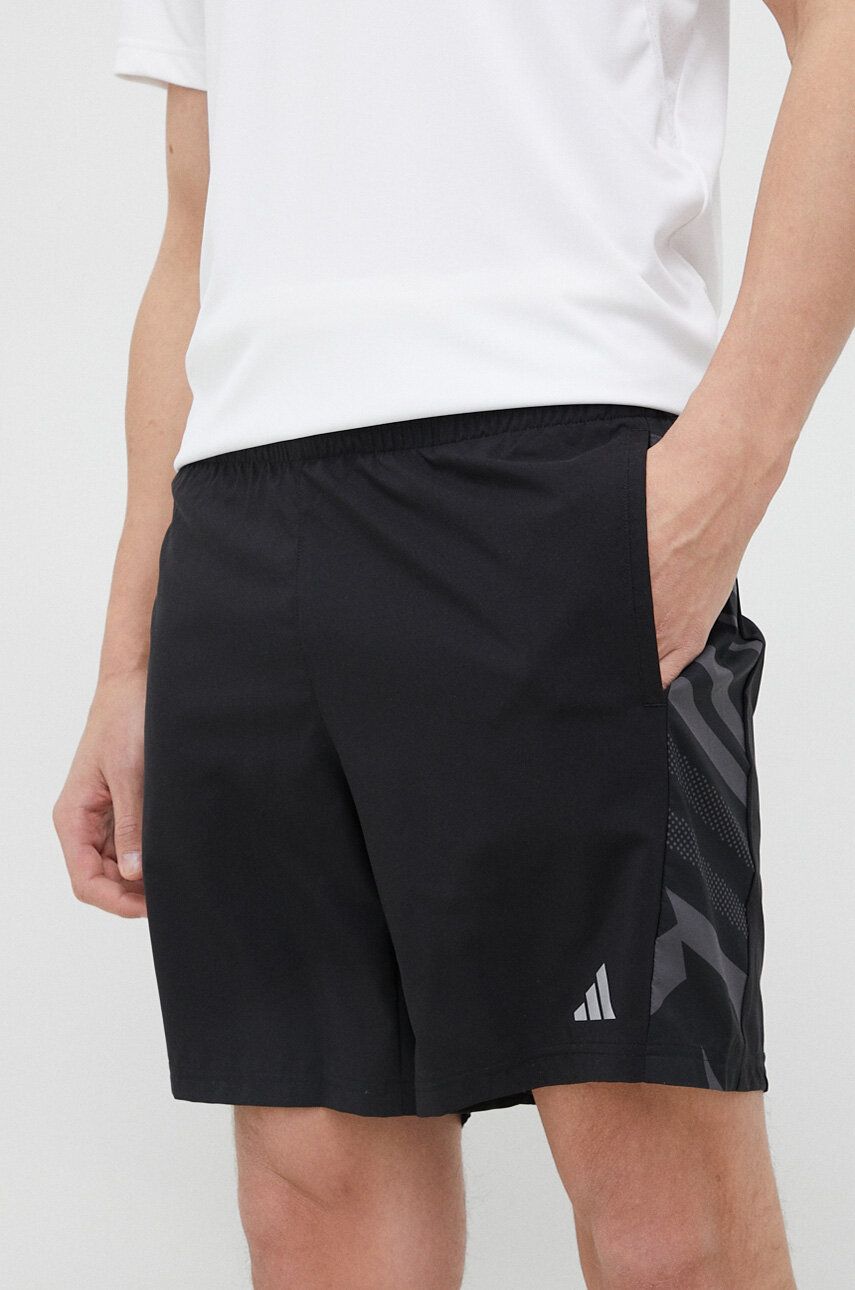 Kratke hlače adidas Performance Own the Run Seasonal Shorts Črna | HR6602, 0