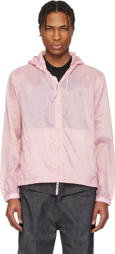 Vetrovka Courrèges Courrèges Hooded Windbreaker Jacket Roza | 125CMA198NY0043, 0