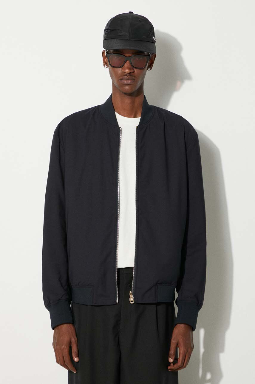 Bomber jakna Paul Smith Paul Smith Wool Bomber Jacket Črna | M1R.052Z.N02212, 0