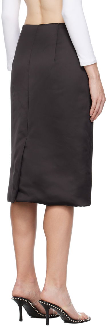 Krila We11done We11done Padded Midi Skirt Črna | WD-SK3-23-282-W-BK, 2