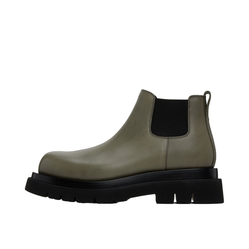 Superge in čevlji Bottega Veneta Lug Chelsea Boots "Gray" Siva | 634403 VBS50