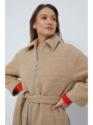 Plašči United Colors of Benetton Coat Bež | 2WDPDN00Z.993