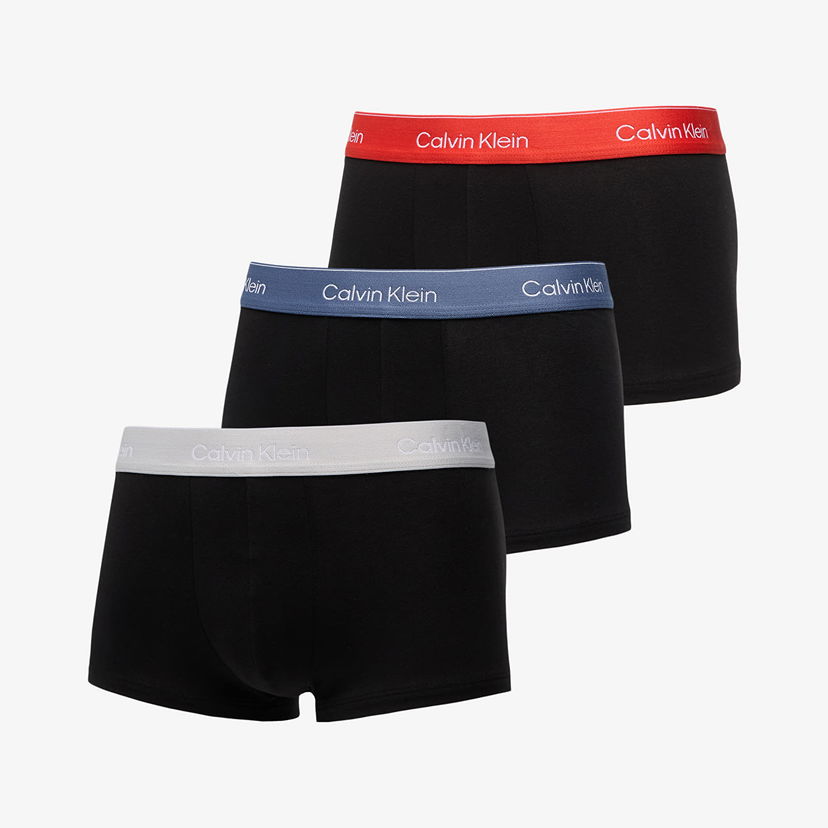 Boksarice CALVIN KLEIN Calvin Klein Low Rise Trunk 3-Pack Črna | LV00NB4389 VQO