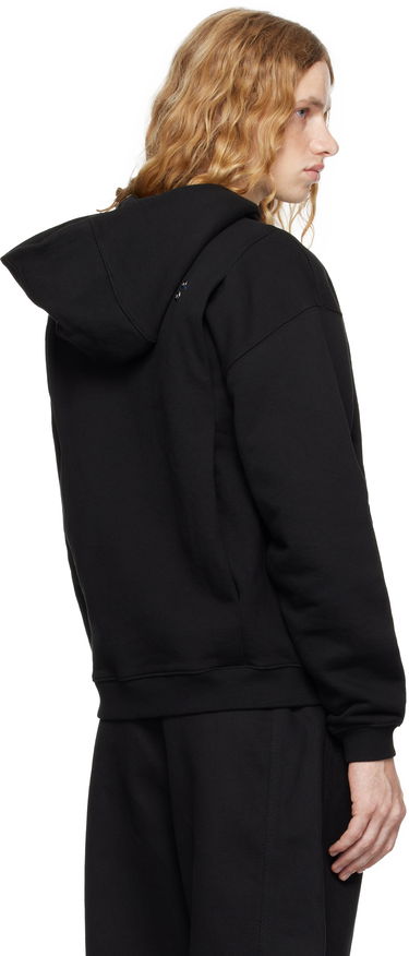 Pulover ADER ERROR Black Patch Pocket Hoodie Črna | BN01FWHD0106BK, 2