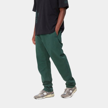 Hlače Carhartt WIP Flint Pant "Discovery Green garment dyed" Zelena | I029919_1N9_GD, 3