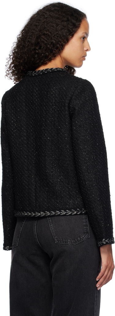 Jakna rag & bone rag & bone Mirabelle Tweed Jacket Črna | WAW24F40157915, 2