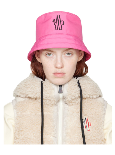 Klobuk Moncler Grenoble Gore-Tex Bucket Hat Roza | I20983B00005596Y4