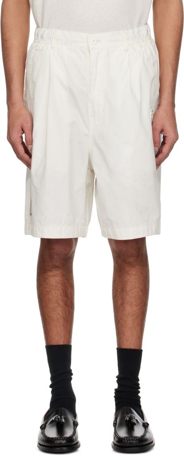 Kratke hlače AAPE by A Bathing Ape AAPE by A Bathing Ape 'AAPE Now' Woven Shorts Bela | AAPSPMB670XXNIVX, 0