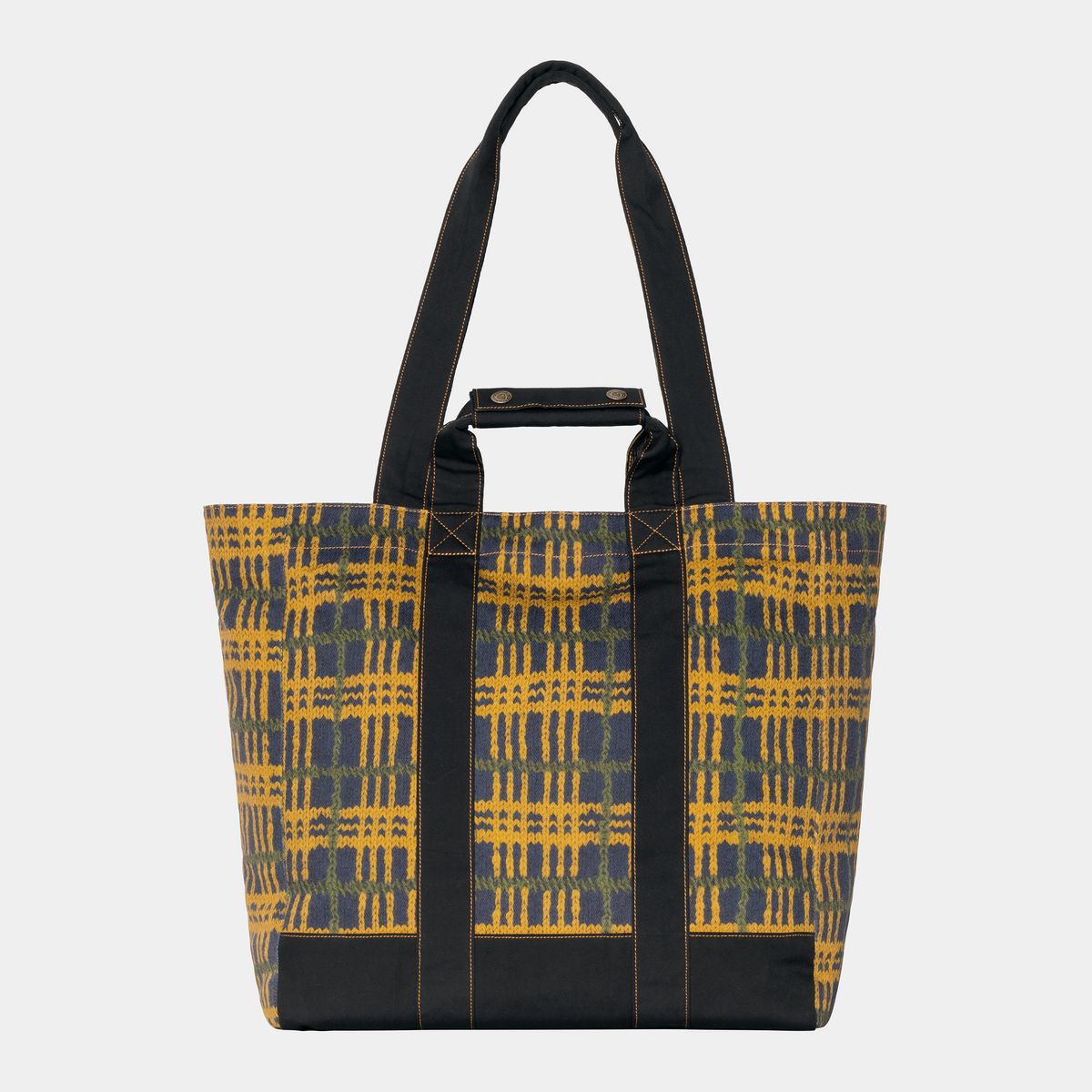 Tote bag Carhartt WIP Nicholas Daley ND Tartan Print Record Bag Večbarvna | I034914_3, 1