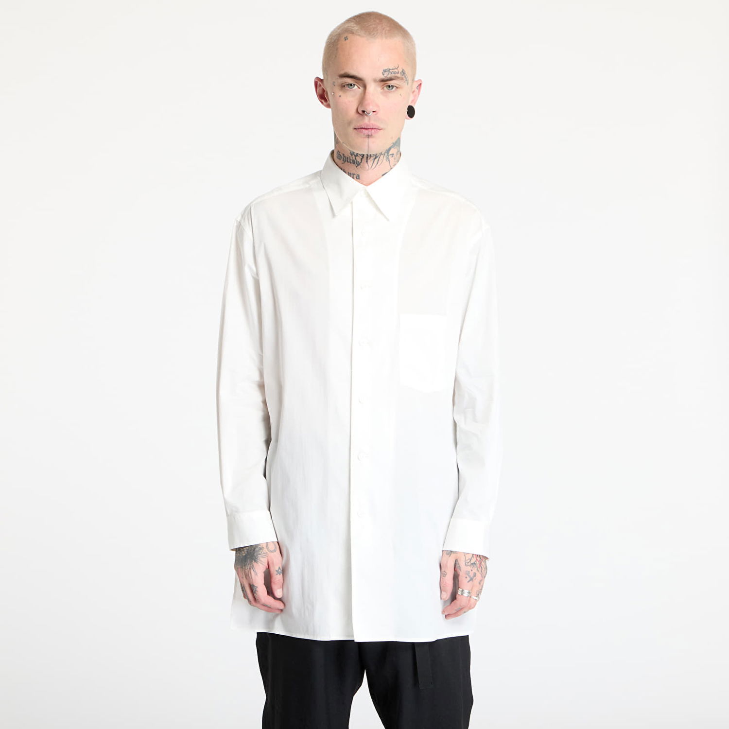 Srajce Y-3 Graphic Shirt Core White Bela | JM3202, 0