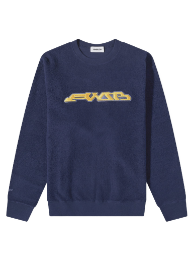 Pulover Ambush Graphic Crew Sweatshirt Mornarica | BMBA030S23FLE0014618