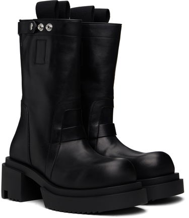 Oblačila Rick Owens Rick Owens Hollywood Low Bogun Pull-On Boots Črna | RU01E5804 LOO, 3