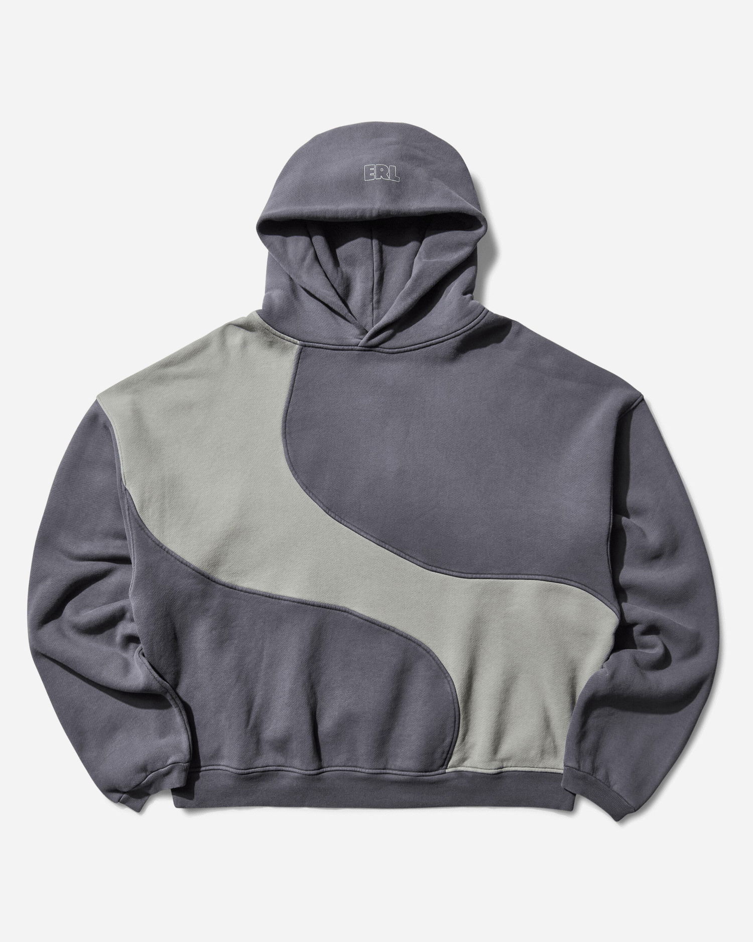 Pulover ERL Wave Hoodie Siva | ERL11T024 2, 1