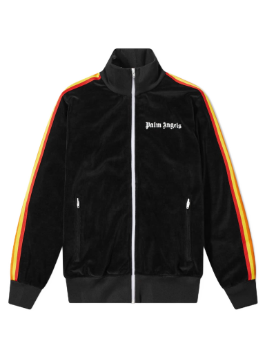 Jakna Palm Angels Rainbow Taped Track Jacket Črna | PMBD001C99FAB0021001