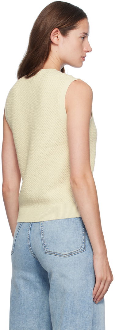 Pleteni pulover rag & bone Knit Buttoned Vest Rumena | WAS24F046UG46, 2
