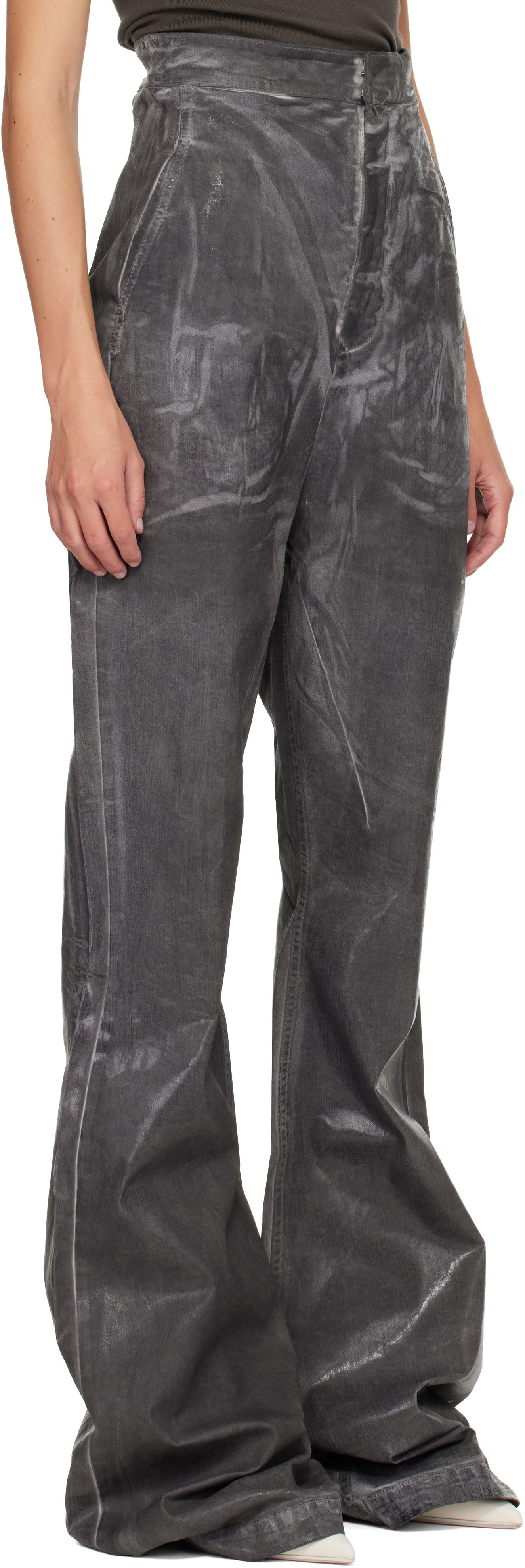 Kavbojke Rick Owens Rick Owens DRKSHDW Concordians Dirt Bolan Jeans Siva | DS02E7312 SCF, 1