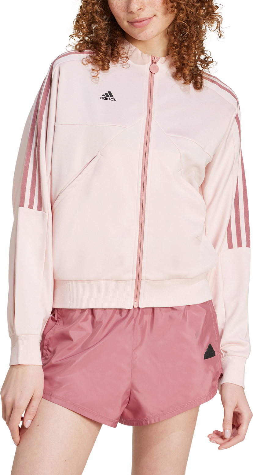 Pulover adidas Originals Full Zip Track Jacket Roza | ix3529