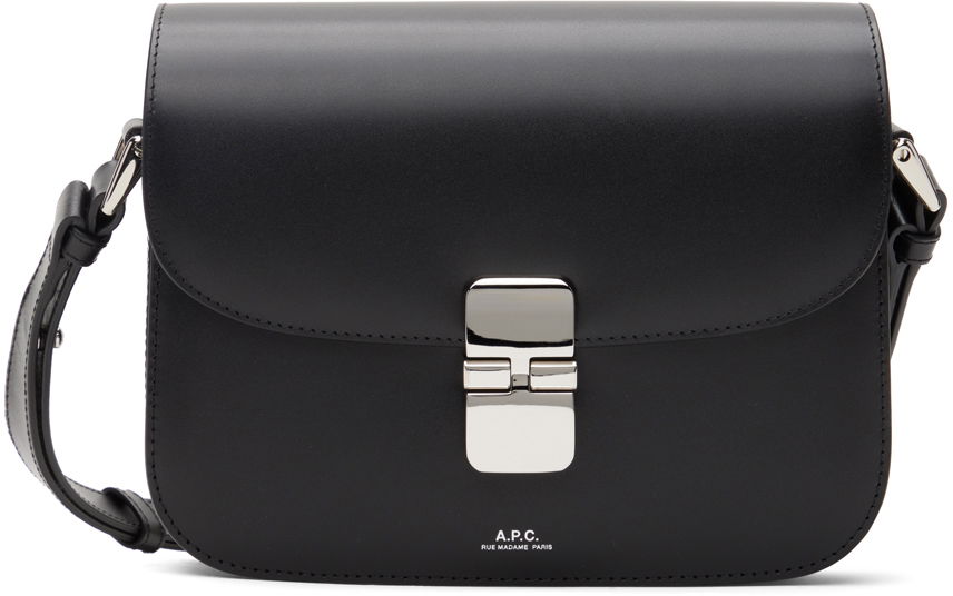 Torba za čez ramo A.P.C. Grace Small Bag Črna | PXBVN-F61413, 0