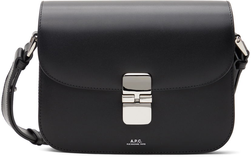 Torba za čez ramo A.P.C. Grace Small Bag Črna | PXBVN-F61413
