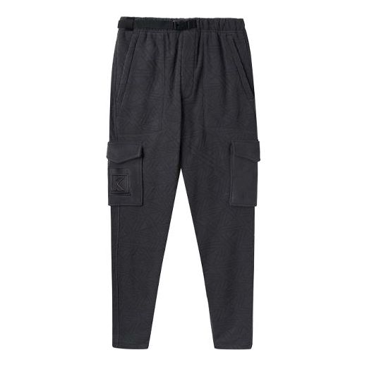 Cargo hlače New Balance Polar Fleece Sports Pants Črna | MP03598-PHM