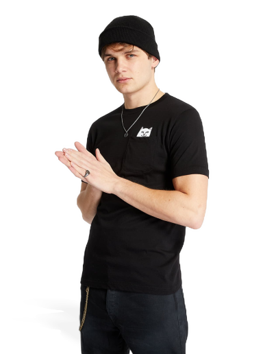 Majica RIPNDIP Lord Nermal Pocket Tee Črna | RND0204M
